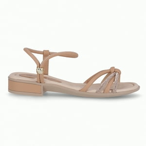 Sandalia Mujer Nude/Strass Taila Piccadilly
