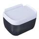 thumbnail image 4 of Portar higiénico con Shlef impermeable sin perforaciones para cocina dormitorio , negro, 4 of 5