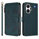 thumbnail image 2 of Funda Cartera Mariposa para [Xiaomi Redmi Note 13 Pro Plus 5G] con Soporte y Cremallera Verde oscuro, 2 of 6