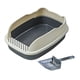 thumbnail image 5 of Caja De Arena Abierta 58x41x20cm Cuchara Grande Bandeja De Arena Para Gatos Duradera A Prueba De Salpicaduras Gris, 5 of 5