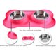 thumbnail image 3 of 2 platos para perro Hubulk de acero inoxidable antiderrame, 3 of 3