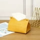 thumbnail image 1 of 1pc Nordic Leather Tissue Box - Large Storage Box for Home Living Room, Bedroom, Kitchen - Napkin Holder and Desktop Organizer, 1 of 5