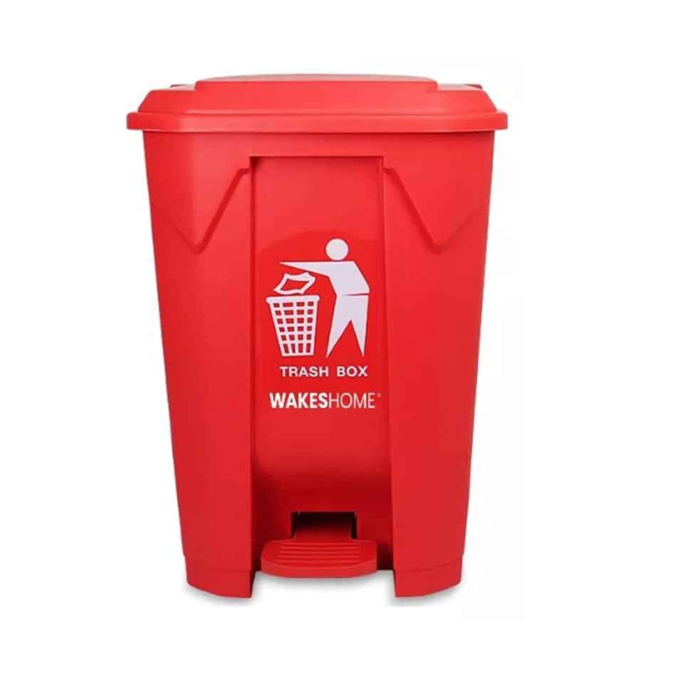 Wakeshome - Basurero Contenedor De Basura 50 Litros Cubo De Basura