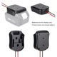 thumbnail image 2 of Adaptadores de Batería para Makita/Bosch/Milwaukee/Dewalt/Black&Decker/Ryobi Conector de Alimentación de 18V Adaptador DIY Soporte de Base 14 Cables Awg, 2 of 9