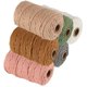 thumbnail image 2 of Cuerda de macramé BetterJonny 3 mm x 50 m – 6 rollos, 2 of 7