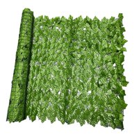 Magideal - Valla De Privacidad De Hojas Artificiales, Pantalla De Pared, Fondo De Vegetación Artificial, Valla De Seto Artificial, Decoración De Hojas Artificial Verde Claro 05X3M
