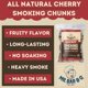 thumbnail image 2 of Smoking Wood Chunks Mr. Bar-B-Q Cherry, bolsa totalmente natural de 1,6 kg, 2 of 5