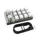 thumbnail image 1 of Teclado De Programación One Handed One Click Start Para Juegos PC Laptop White, 1 of 5
