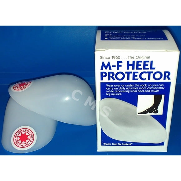 Protectores de Talón de Plástico M-F Athletic Moldeables con Calor Talla Regular W7.5+/M6+ Par en Caja