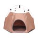 thumbnail image 4 of Tienda Para Mascotas Nido Verano Perrera Universal Casa Para Perros Para Acampar Gatos Cachorro Cachorro Marrón, 4 of 5