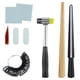 thumbnail image 1 of 9x Ring Sizer Jewelry Herramientas De Medición Kit Martillo Anillos Mandril Set Equipo, 1 of 5