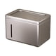 thumbnail image 1 of Dispensador de Papel Higiénico Montado en La Pared, Caja de Pañuelos Sin Perforaciones, Práctico Y Elegante, Soporte para Pañuelos para Baños Públicos Gris, 1 of 5