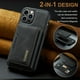 thumbnail image 2 of Wallet Case For IPhone 14 13 12 Pro Max Plus With Card Holder,Detachable Magnetic Faux Leather Kickstand Case With 8 Card Slots,Shockproof Cover, 2 of 3