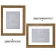 thumbnail image 3 of Marco de fotos Golden State Art Ornate de 11 x 14 cm con bronce mate blanco, 3 of 6