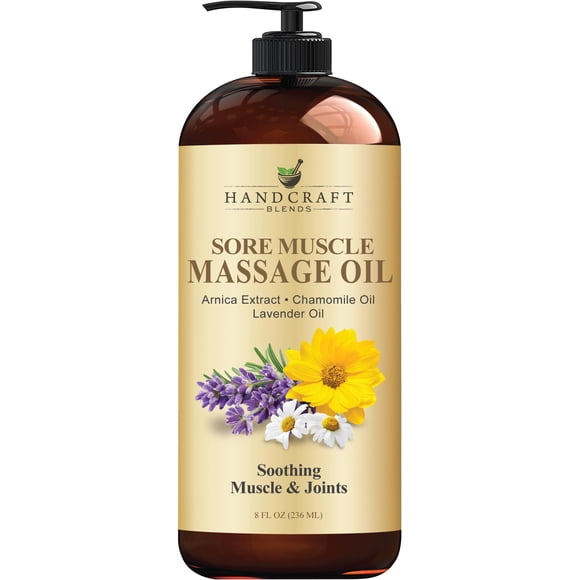 Aceite de masaje Handcraft Blends Dolor Muscle 240 ml con árnica