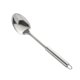 thumbnail image 1 of Xiao Hua Utensilio de cocina de acero inoxidable, 34 x 7 cm, mango ergonómico, minimalismo moderno para la cocina, utensilio de cocina doméstico de uso diario - cuchara compartida, 1 unidad, 1 of 3