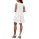 thumbnail image 3 of Vestido de Cuadros INSPIRE CHIC para Mujeres Vestido de Verano Sin Mangas Cuadros Fluidos con Vuelo en Capas Corto L Blanco, 3 of 6