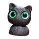 thumbnail image 1 of Estatua De Gato En Miniatura, Figura Artística, Mascota De Té Para Estantería De Sala De Estar, Salón De Té, Ojos Verdes, 1 of 5