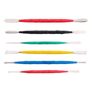 Magideal - 6X Kit De Herramientas Para Esculpir Arcilla De Cerámica Artesanía Herramienta De Tallado De Dos Cara Para Modeladores Modelado De Pintura En Roca