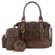 thumbnail image 1 of Set de bolsos Montana West Wrangler Doctor Bag para mujer, 3 piezas, 1 of 3
