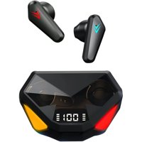 Aaronmei Auriculares Inalámbricos Bluetooth 5.2 Negro