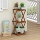 thumbnail image 2 of Mesa de Patio Furinno TIOMAN de 3 Niveles para Exterior, Madera Natural, 2 of 6
