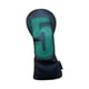 thumbnail image 1 of Protección De Cuero PU Etiqueta De Número De Golf Funda Para Cabeza De Palo De Golf Para Maderas Negro 5, 1 of 5