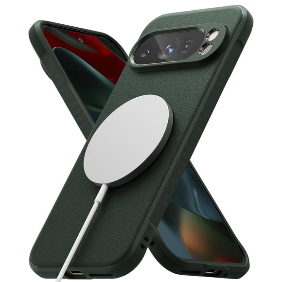 Funda magnética Ringke Onyx verde oscuro para Google Pixel 9 Pro