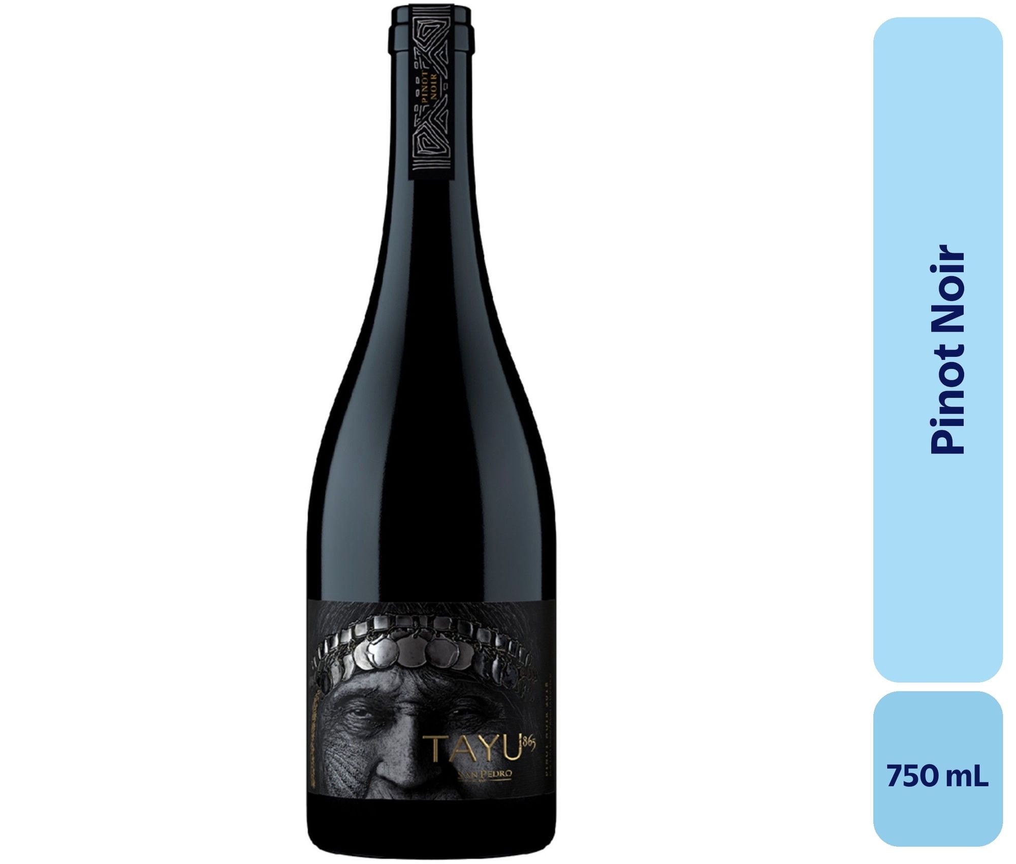 Vino Pinot Noir Botella, 750 mL