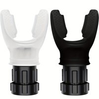 Xusx111 - Entrenador Genérico Portátil Ajustable Para Ejercicio Oral Y Muscular - Para Entrenamiento Diario De Fitness, Fácil De Limpiar, Blanco + Negro