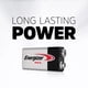 thumbnail image 2 of Batería alcalina Energizer MAX de 9 V, paquete de 4, 2 of 9