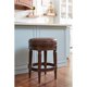 thumbnail image 2 of Taburete de bar New Ridge Home Goods Chapman 26 de madera de nogal, 2 of 6