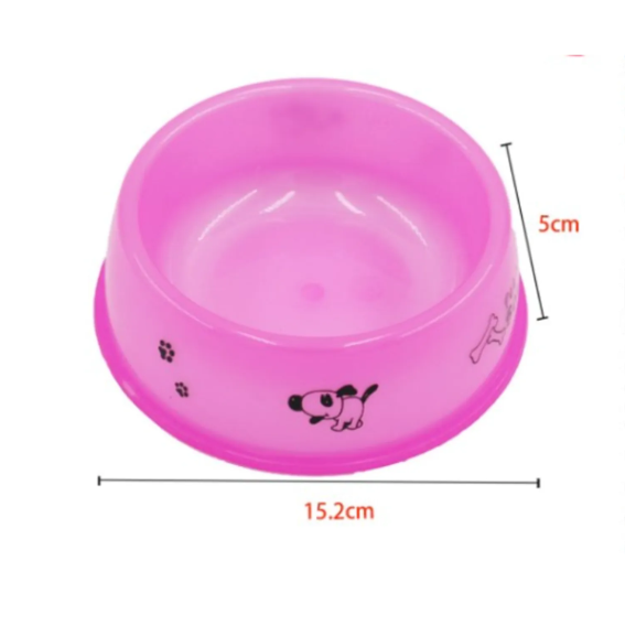 Genérico - Plato De Comida Para Mascota Plastico 152X5Cm