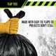 thumbnail image 3 of Bolsas de basura Aluf Plastics 208 L Heavy Duty, paquete de 50 unidades, negras, 3 of 6