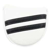 Ioensy - Funda Para Cabeza De Palo De Golf Para La Mayoría De Los Accesorios De Entrenamiento De Palos De Golf Funda Envolvente Blanca