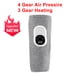 thumbnail image 1 of Electric Leg Massager Rechargeable 3 Massage Modes Thigh Knee Calf Air Compression Massager 360° Wrap Hot Compress, 1 of 3