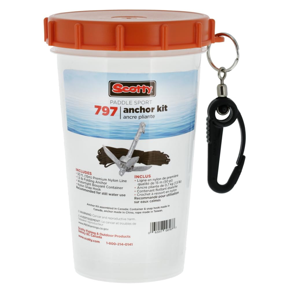 Equipo De Pesca Scotty #797 Anchor Pack Con Ancla De 0,6 Kg