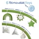 thumbnail image 3 of Gimnasio de juego para bebé 5 en 1 de peluche verde – Little Dove, 3 of 6