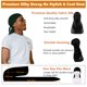 thumbnail image 5 of Set de Bonete de Seda para Dormir para Hombre con Durag, 5 of 6