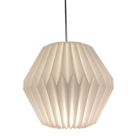 Magideal - Lámpara De Techo Colgante Moderna De Pvc, Cubierta De Lámpara De Araña, Cocina, Restaurante, Cafés, , Oficina, Pantalla Colgante, Dormitorio, D 30X30Cm