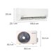 thumbnail image 3 of Aire Acondicionado Split Inverter Comfee 24000 BtuH Midea, 3 of 5