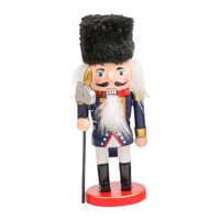 Bothyi - Soldado Cascanueces Modelo De Pie Muñeco De Marioneta Clásico Para Azul Decorativo