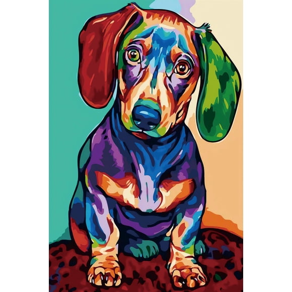 Puzzle de madera Wobehsk Dachshund 500 piezas para adultos