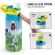 thumbnail image 4 of Press Start Botella de Agua con Tapa Pop Top de Un Toque, Acero Inoxidable, a Prueba de Fugas, para Deportes, Botella Infantil azul 12 oz, 4 of 6