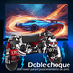 thumbnail image 3 of Mando para PS4/Slim/Pro, Mando Inalámbrico con Doble Vibración y Giroscopio de 6 Ejes., 3 of 7
