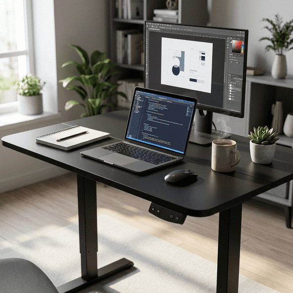 Escritorio Altura Ajustable Blacktera