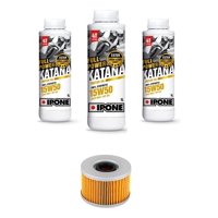 Ipone - Kit Mantencion Himalayn Bs4 Bs6 (3L Full + Filtro)