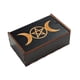 thumbnail image 5 of Card De Tarjetas Tarots Caja De Madera De Madera De Decoración De Casas Portátiles Y Resistente De Tarots D, 5 of 5