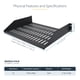 thumbnail image 5 of Estante para rack de servidor StarTech 2U, profundidad de 41,5 cm, acero, 5 of 8