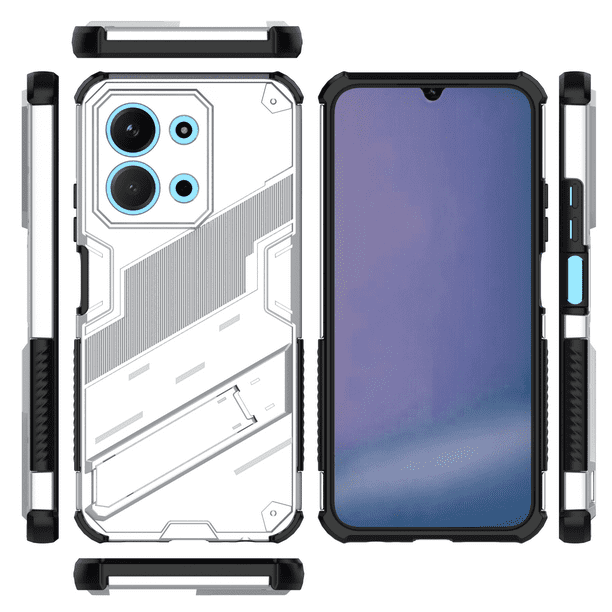 Funda GANGXUN Antigolpes para Xiaomi Redmi 15C 4G con Soporte Invisible, Antihuellas y Protección Completa